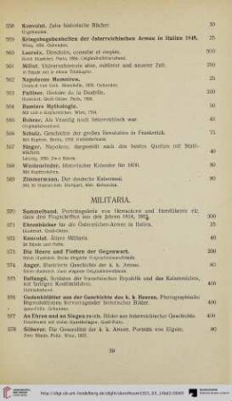 Militaria (Nr. 570-578)