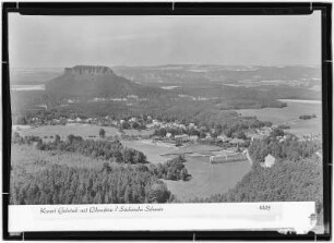 Kurort Gohrisch mit Lilienstein