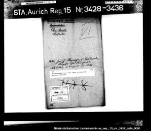 Der dem Landgebräucher Jan F. Meyer in Simonswolde gestattete Kramhandel