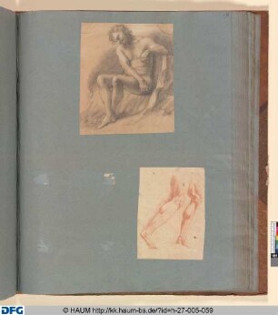 Beinstudie, nach rechts