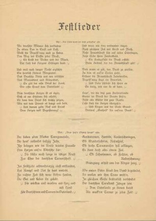 Festlieder