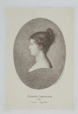 Bildnis von Caroline Hegewisch (1786-1856)