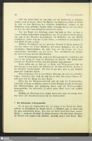 7. Die bekennende Helfergemeinde