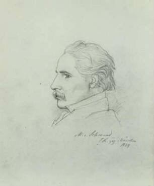 Bildnis des Malers Moritz von Schwind