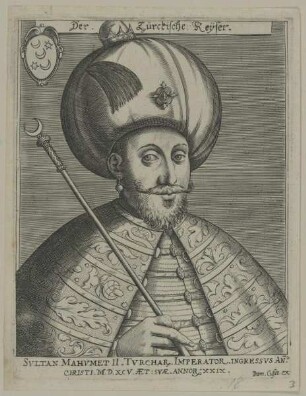 Bildnis des Svltan Mohammed III.
