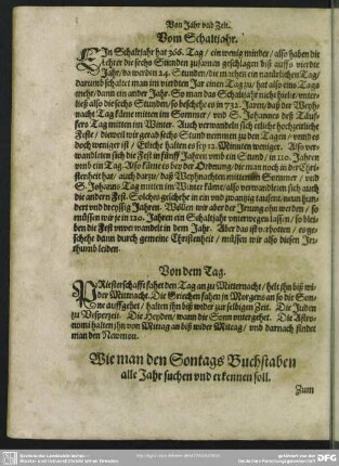 Vom Schaltjahr