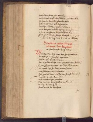 Die geburt gottes sundigt nit mer (04.10.1548); RSM 2S/2909b