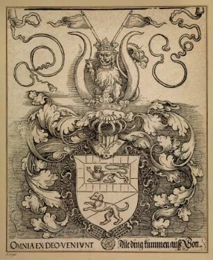 Das zweite Wappen des Lorenz Staiber (Stauber)