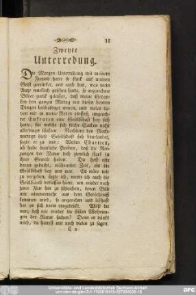 Zweyte Unterredung.
