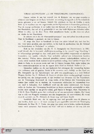 2.Ser. 7.1914: 'S Rijks aanwinsten uit de verzameling Steengracht