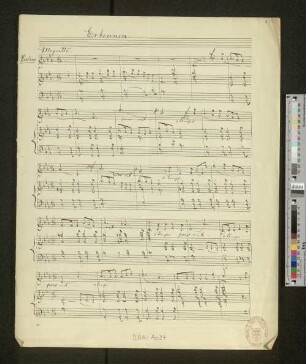 Erkennen (Allegretto)