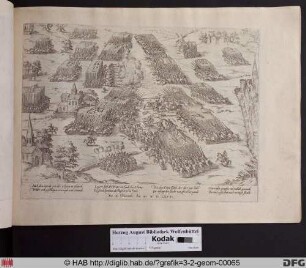 Schlacht vor Saint-Denis zwischen Louis I. de Bourbon, Fürst von Condé und dem Connestable, 10. November 1567.