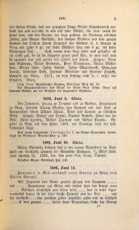Geschichtsquellen der Grafschaft Glatz : Herausgegeben von Dr. Volkmer und Dr. Hohaus, 2