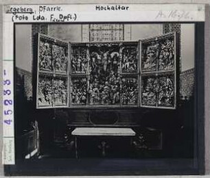 Segeberg: Pfarrkirche, Hochaltar