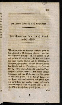 139-152, Am zweiten Sonntage nach Epiphanias.