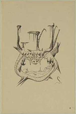 Jenseits-Galerie. Blatt 8 aus der Mappe mit 10 Lithographien