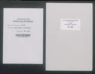 Mitzeichnung der Landesobligationen durch die Stände