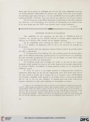 2.Ser. 2.1909: Stedelijk Museum te Haarlem