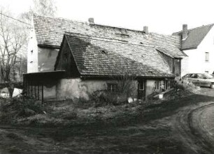 Seifersdorf bei Radeberg, Wachauer Straße 4. Gehöft (um 1850 und um 1900). Wohnstallhaus