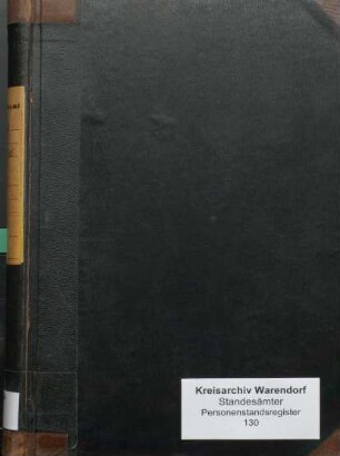 Sterberegister des Standesamtes Ahlen-Stadt von 1894 (Urkunden-Nr. 1-136), von 1895 (Urkunden-Nr. 1-157) und von 1896 (Urkunden-Nr. 1-128)