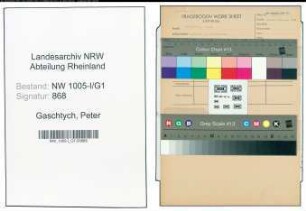 Entnazifizierung Peter Gaschtych , geb. 29.01.1911 (Arbeiter)