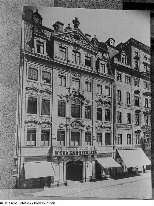 Barockhaus "Kochs Hof", Markt 3 (Reproduktion)