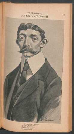 Mr. Charles H. Sherrill - [Caricatura] : De mi Guignol