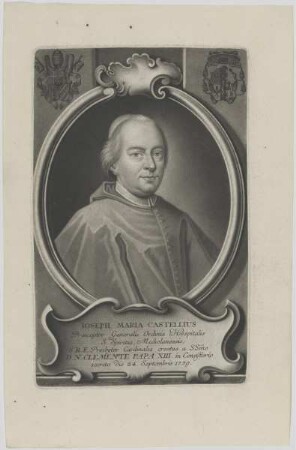 Bildnis des Ioseph Maria Castellius