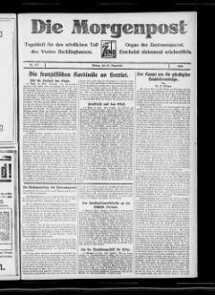 Die Morgenpost. 1924-