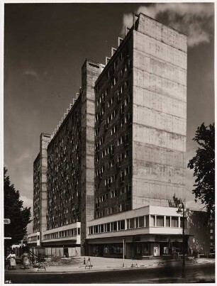 Wohnsiedlung, Berlin-Schöneberg (»Neues Heim«): Ansicht von der Traegerstraße