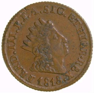 Münze, Grano, 1815
