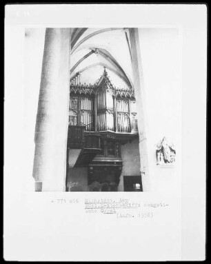 Neugotische Orgel