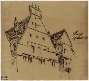 Bürgerhaus in der Mittelstraße zu Lemgo, Giebel