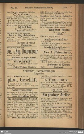 Verkäufe, Verpachtungen