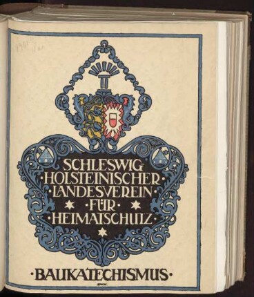 Das Bauen auf dem platten Lande und in den kleinen Städten Schleswigs-Holsteins : Baukatechismus mit Bildern