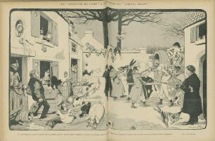 Le „Courrier de Lyon“ à l’auberge du „Cheval Blanc“