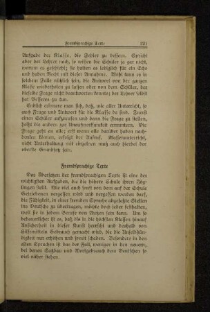 Fremdsprachige Texte