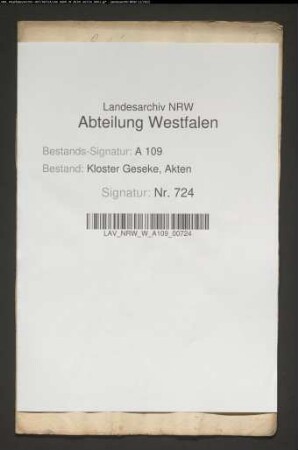 Verzeichnis der dem Präsenzienamt zu liefernden Kornpächte.