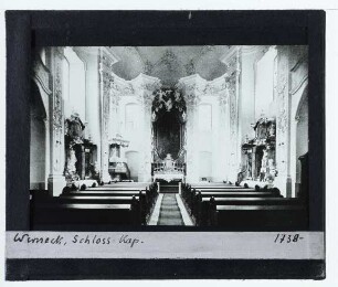 Werneck, Schloss,Werneck, Schloss, Kapelle : Innenansicht