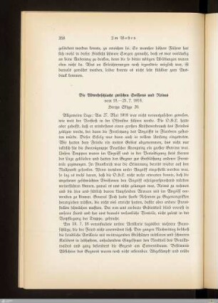 Die Abwehrschlacht zwischen Soissons und Reims