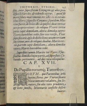 I. De Pupillis eorumq[ue]; Tutoribus.