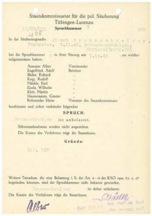 Braunschweiger, Albert
