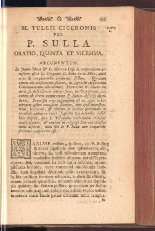 Pro P. Sulla