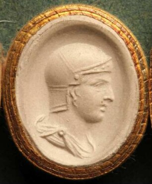 Kopf eines griechischen Helden (Daktyliothek, Supplement)