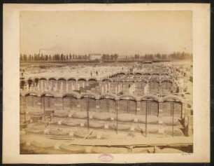Die Städtischen Wasserwerke von Berlin: Reinwasserbehälter (?), Blick auf die Baustelle