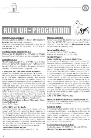 Kultur-Programm