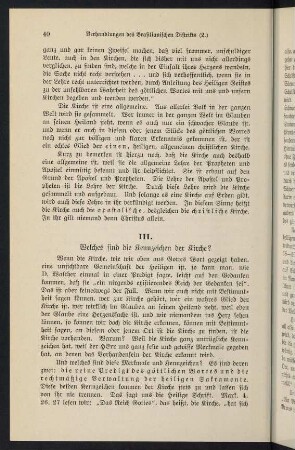40-49, III. Welches sind die Kennzeichen der Kirche?