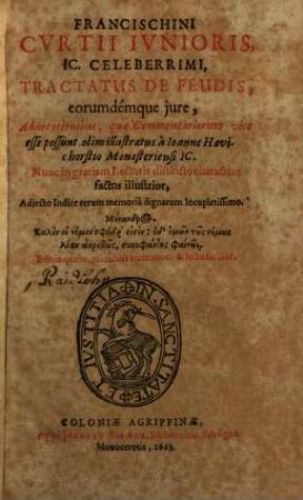 Tractatus feudorum