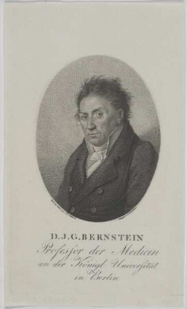 Bildnis des J. G. Bernstein