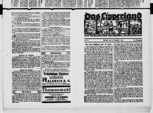 Das Lipperland. 1923-1923
